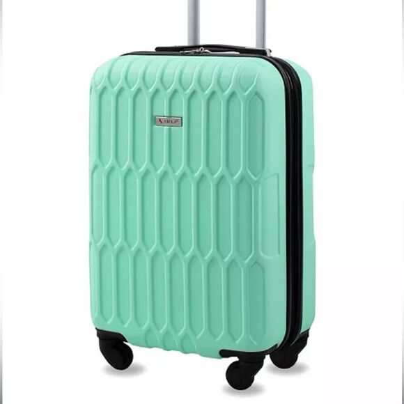 AMKA Honeycomb 20" Carry-On Expandable Spinner Suitcase - Picture 1 of 15